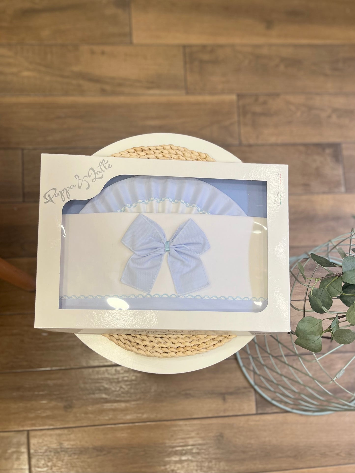 Set lenzuola Lettino Fiocco