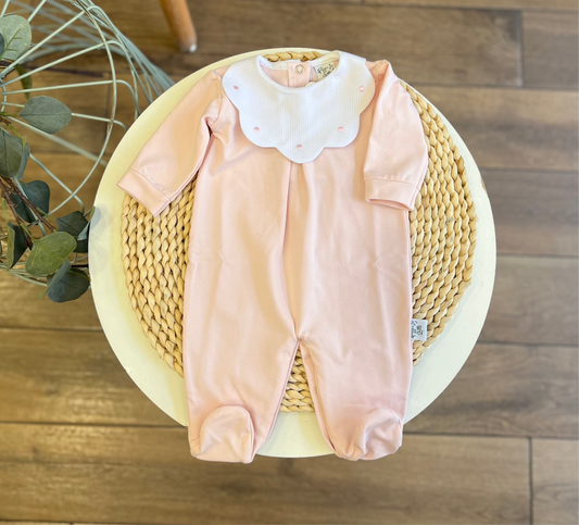 Tutina con colletto Nuvola Pois