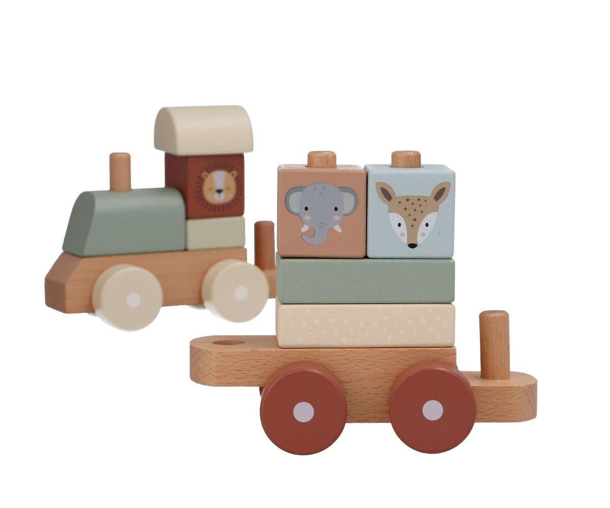 Trenino Legno Zoo Sage Personalizzabile (TEMPO EXTRA per realizzazione)
