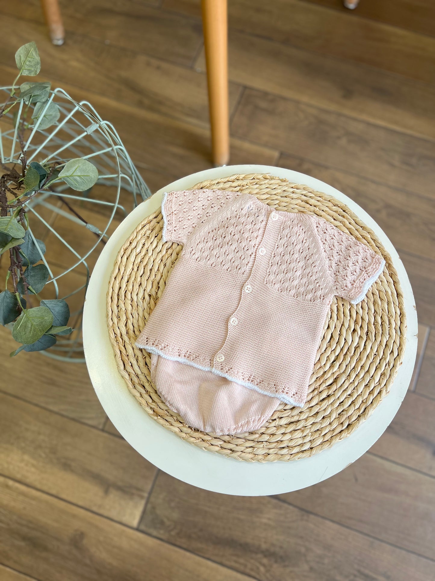 Completo 4 pezzi in filo estivo Nude