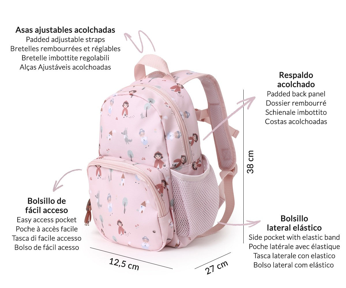 Zainetto Tutete Little Red Personalizzabile