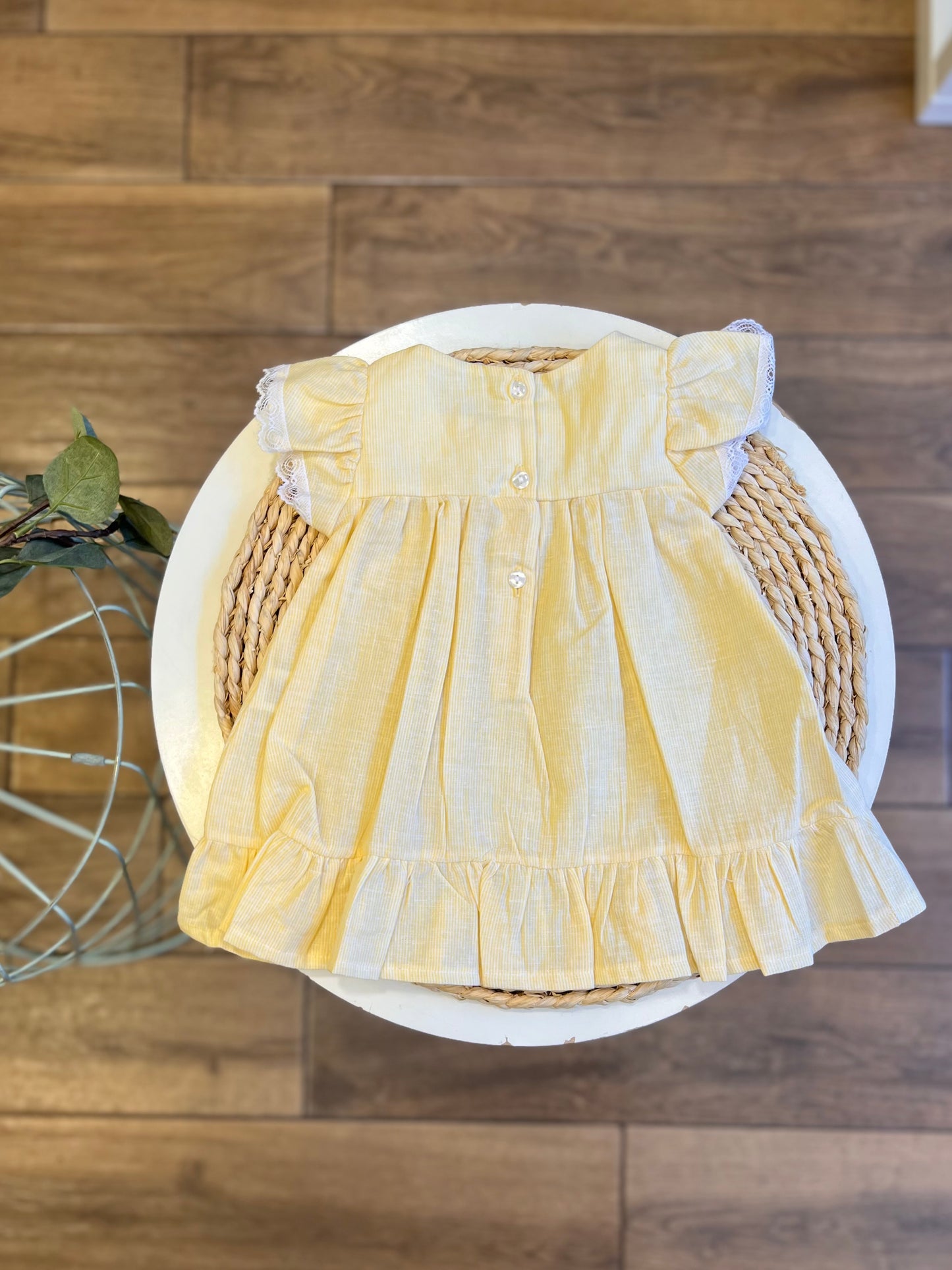 Abitino in cotone Giallo