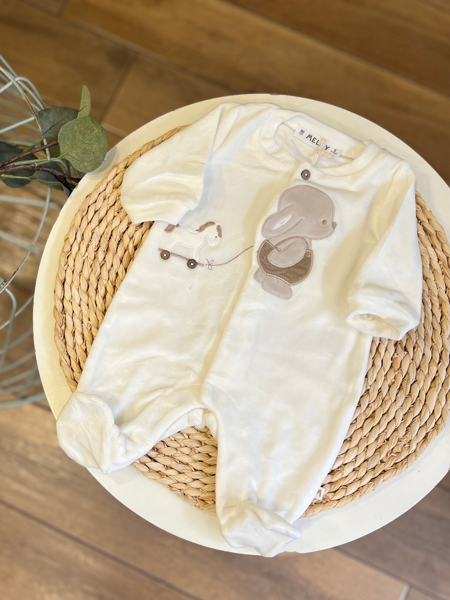 Tutina in ciniglia Soft Cavalluccio
