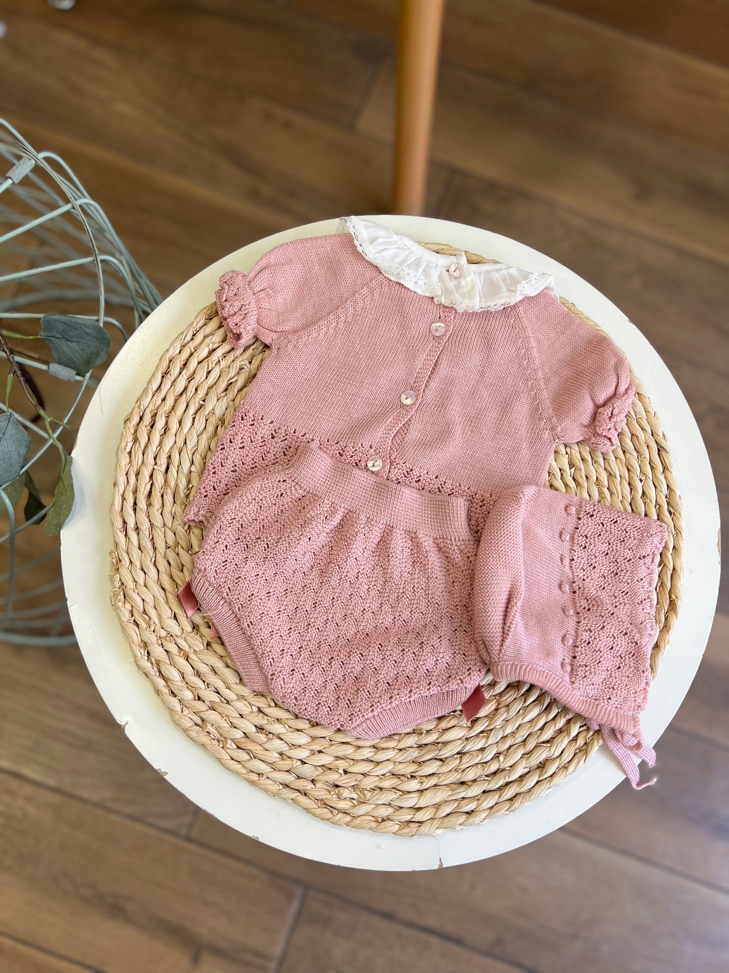 Completo Primavera/Estate Rosa maquillage con colletto