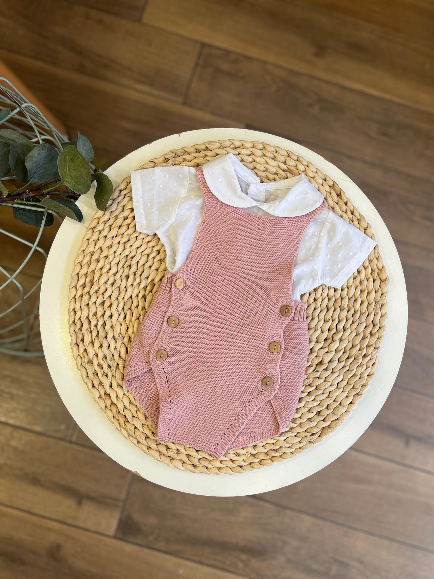 Set con camicina e pagliaccetto