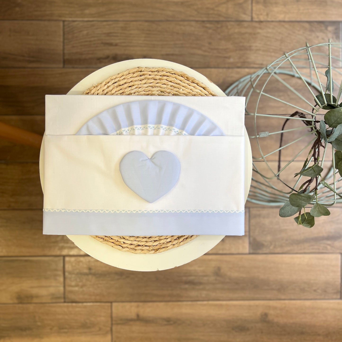 Set carrozzina Cuore Cielo