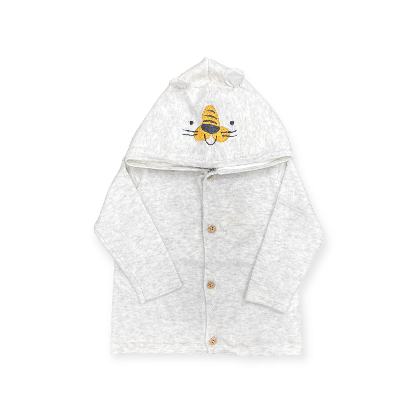 Cardigan con cappuccio