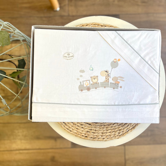 Set carrozzina Trenino Safari Grigio