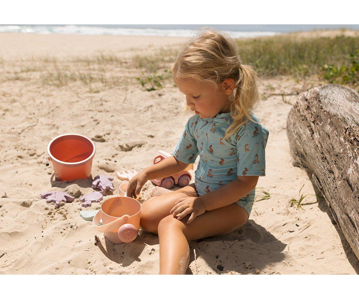 Set Spiaggia Monneka Old Rose + Camioncino