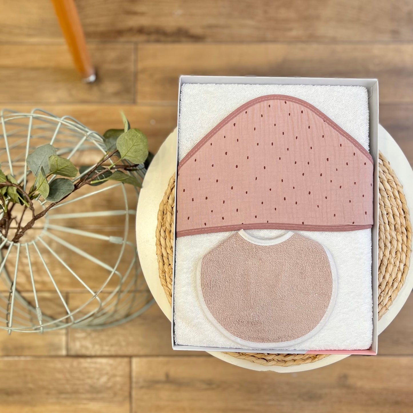 Accappatoio triangolo con bavetta Maquillage