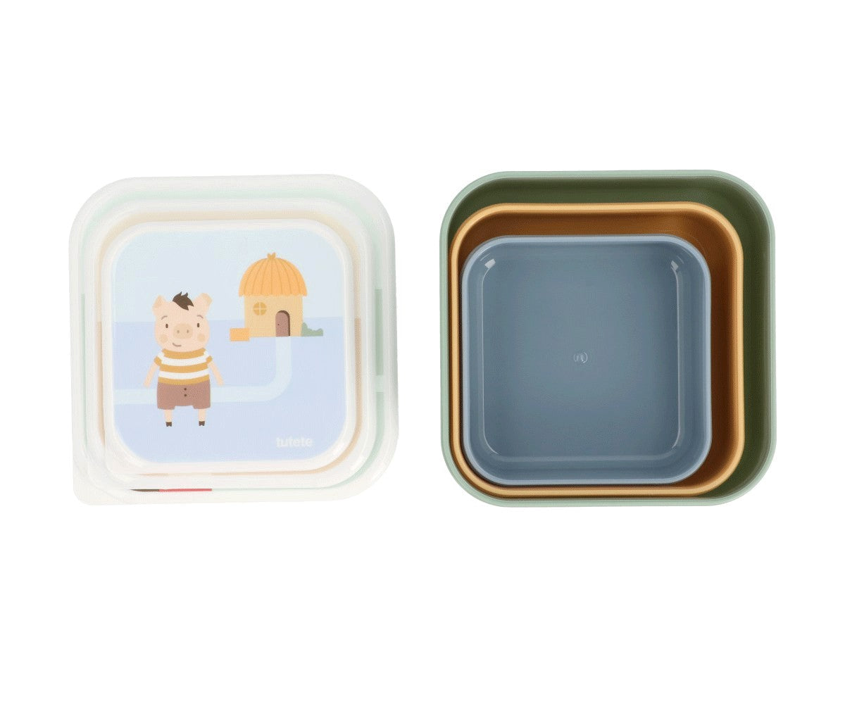 3 Scatoline Snack Tutete The Three Little Pigs