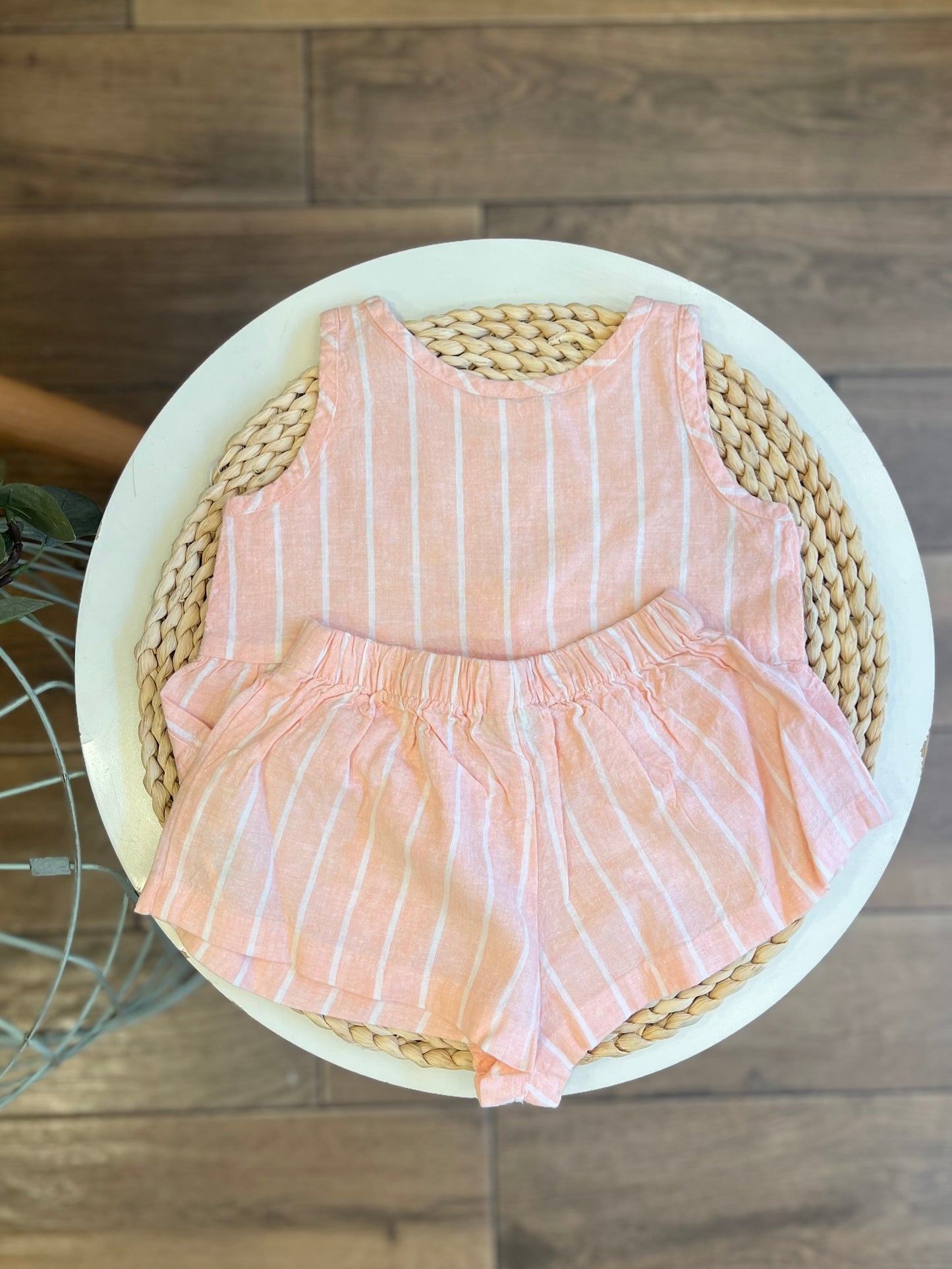 Completo estivo simil lino