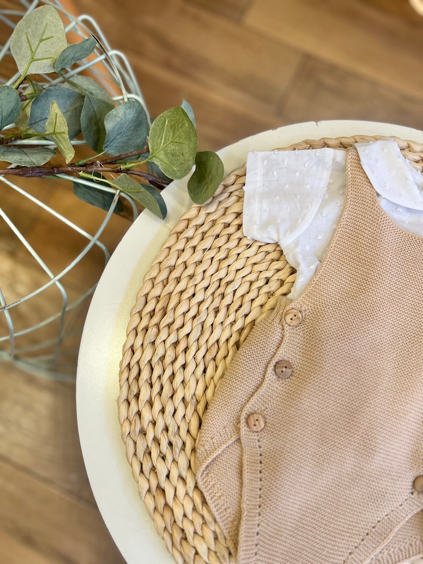 Set con camicina e pagliaccetto