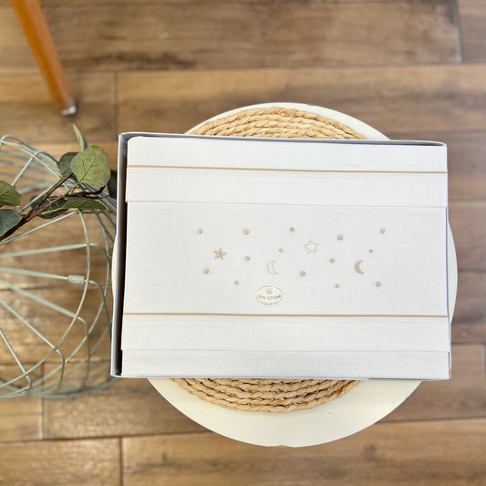 Set carrozzina Stelline Beige