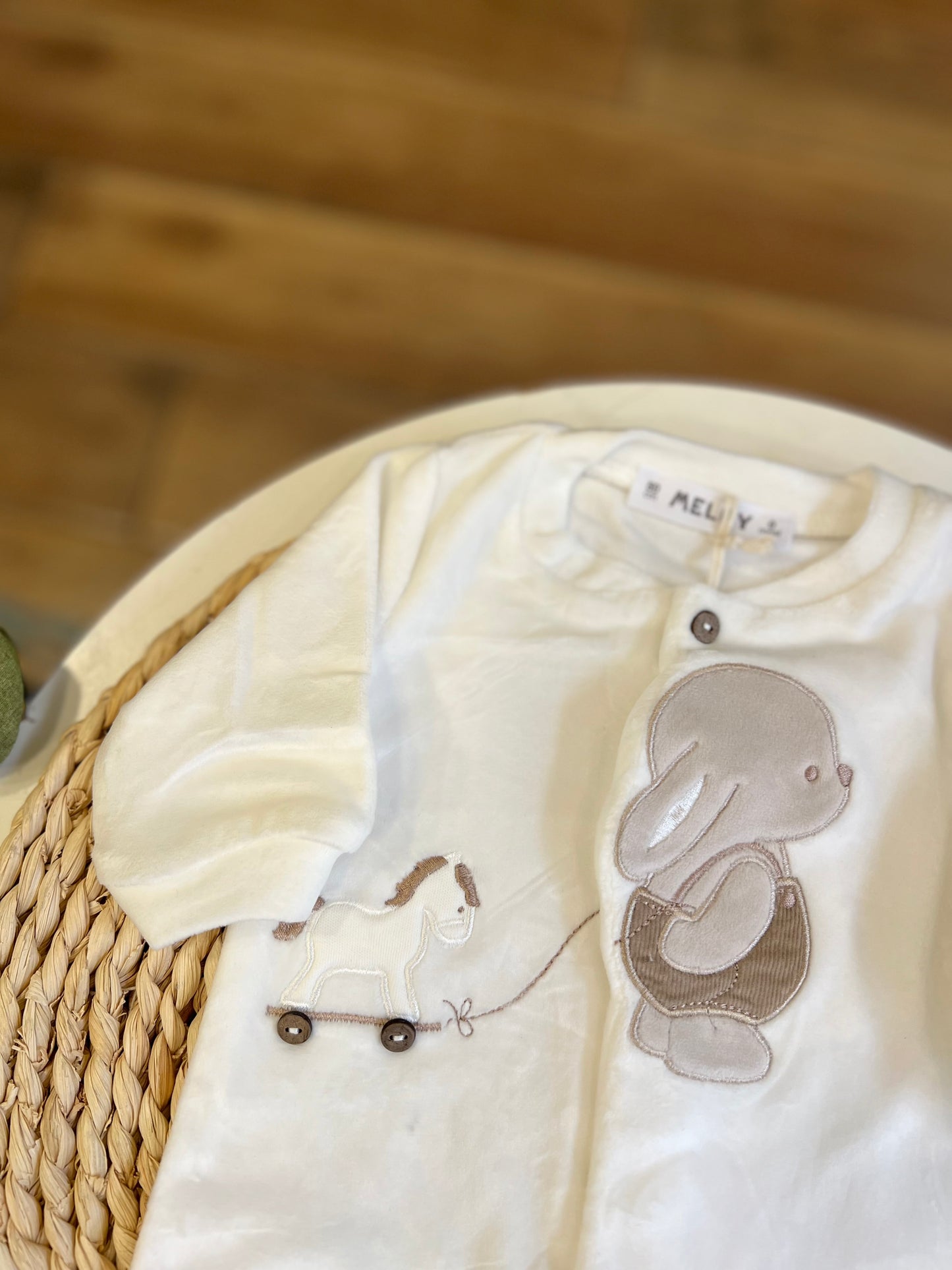 Tutina in ciniglia Soft Cavalluccio