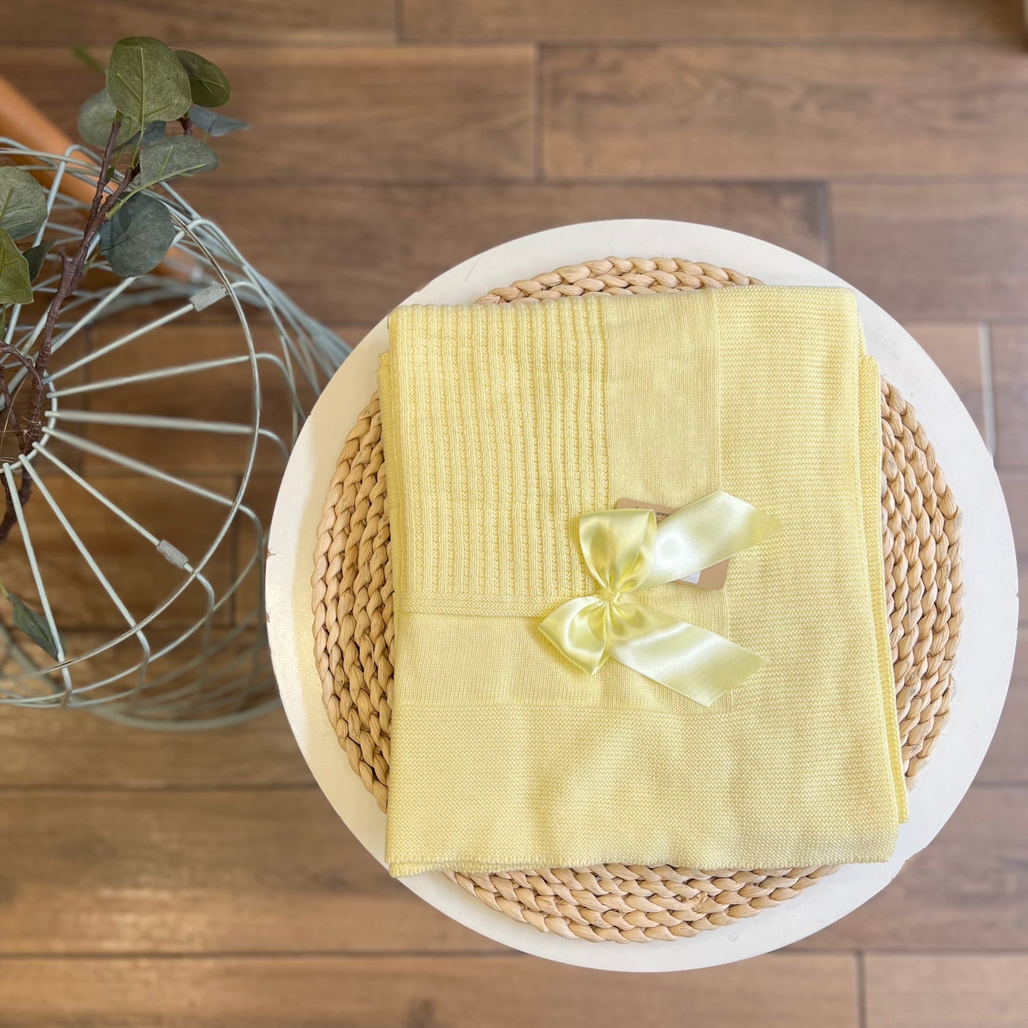 Coperta Primavera/Estate Fiocco Giallo