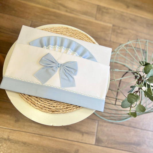 Set lenzuola carrozzina Fiocco