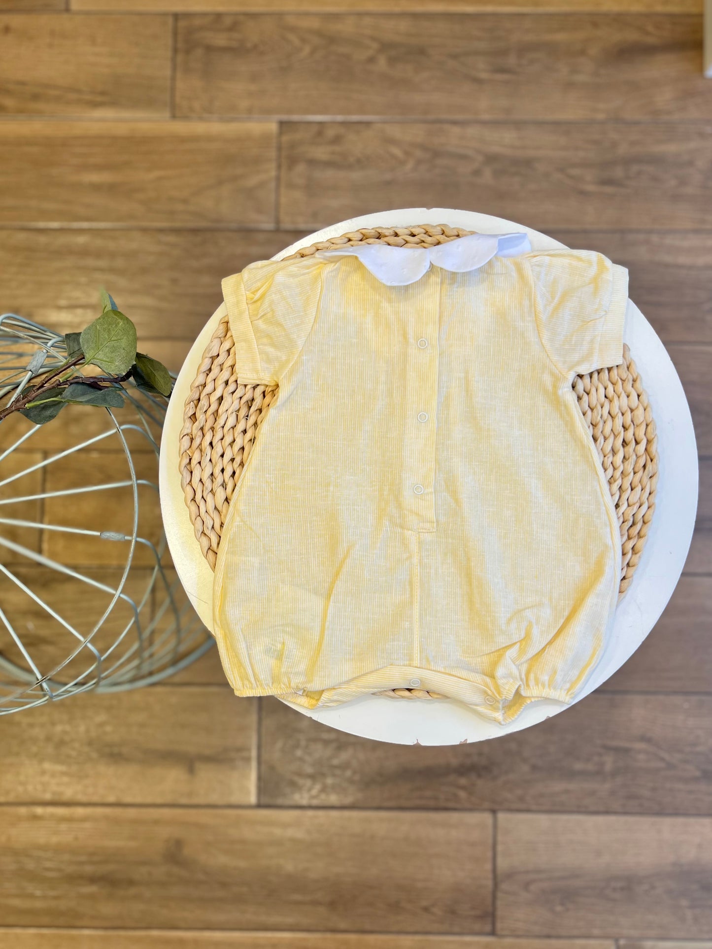 Pagliaccetto in cotone Giallo