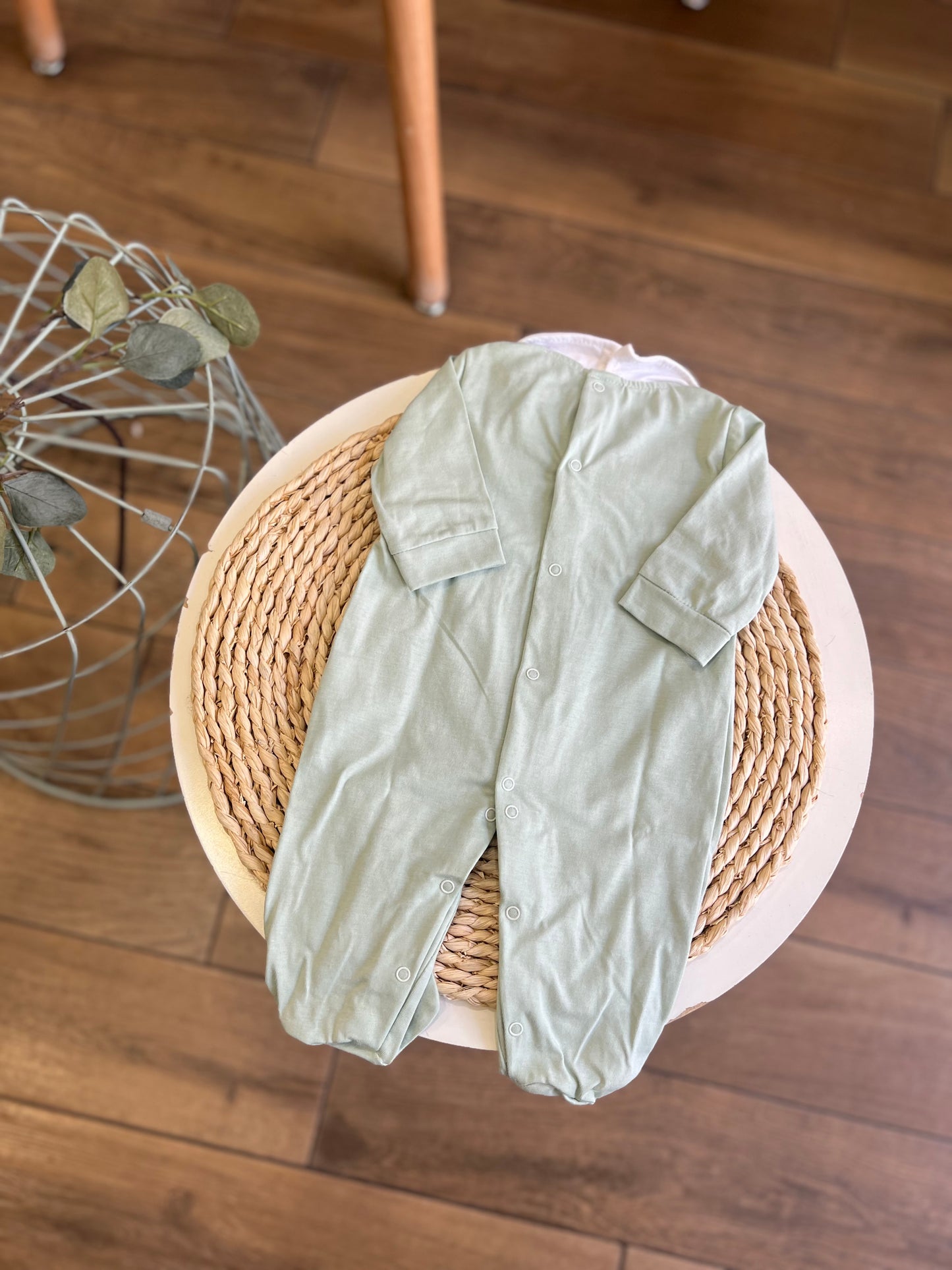 Tutina in cotone Car salvia