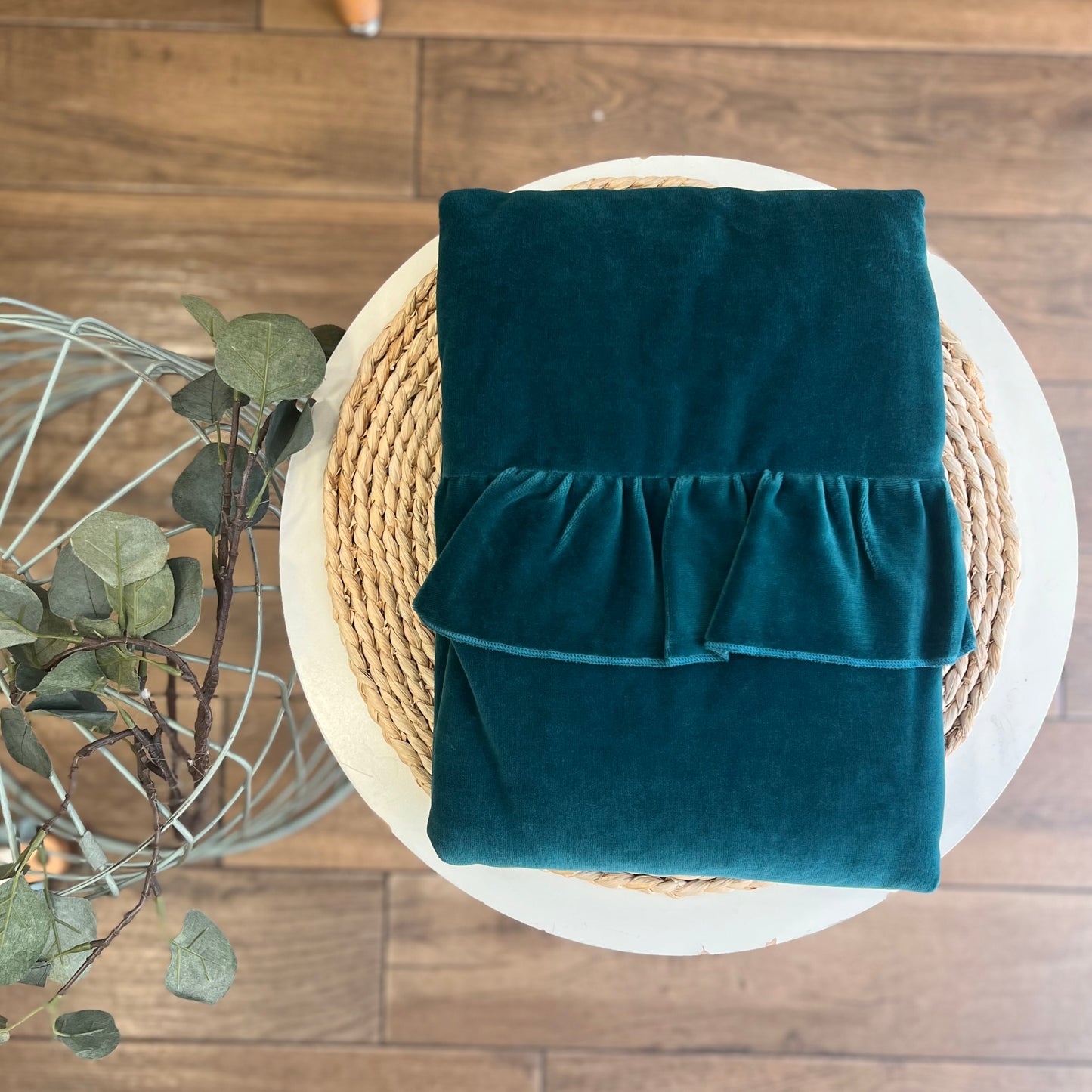 Coperta Rouche in ciniglia Ottanio
