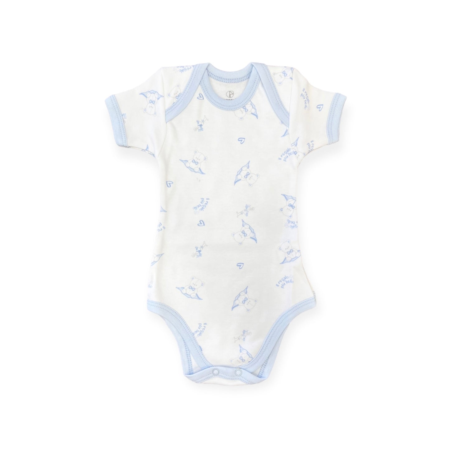 Set 2 Body caldo cotone mezza manica
