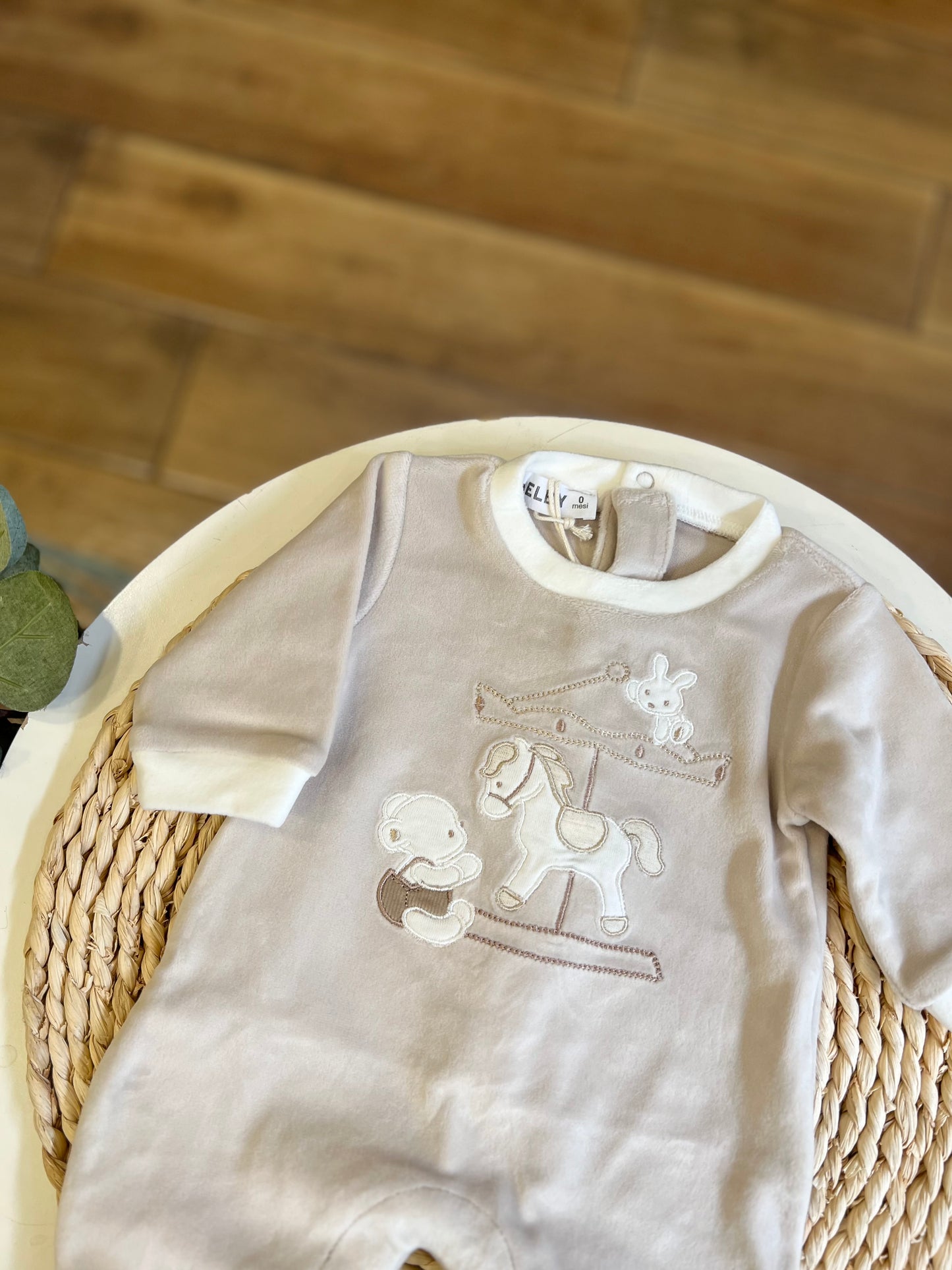 Tutina in ciniglia Soft Cavalluccio