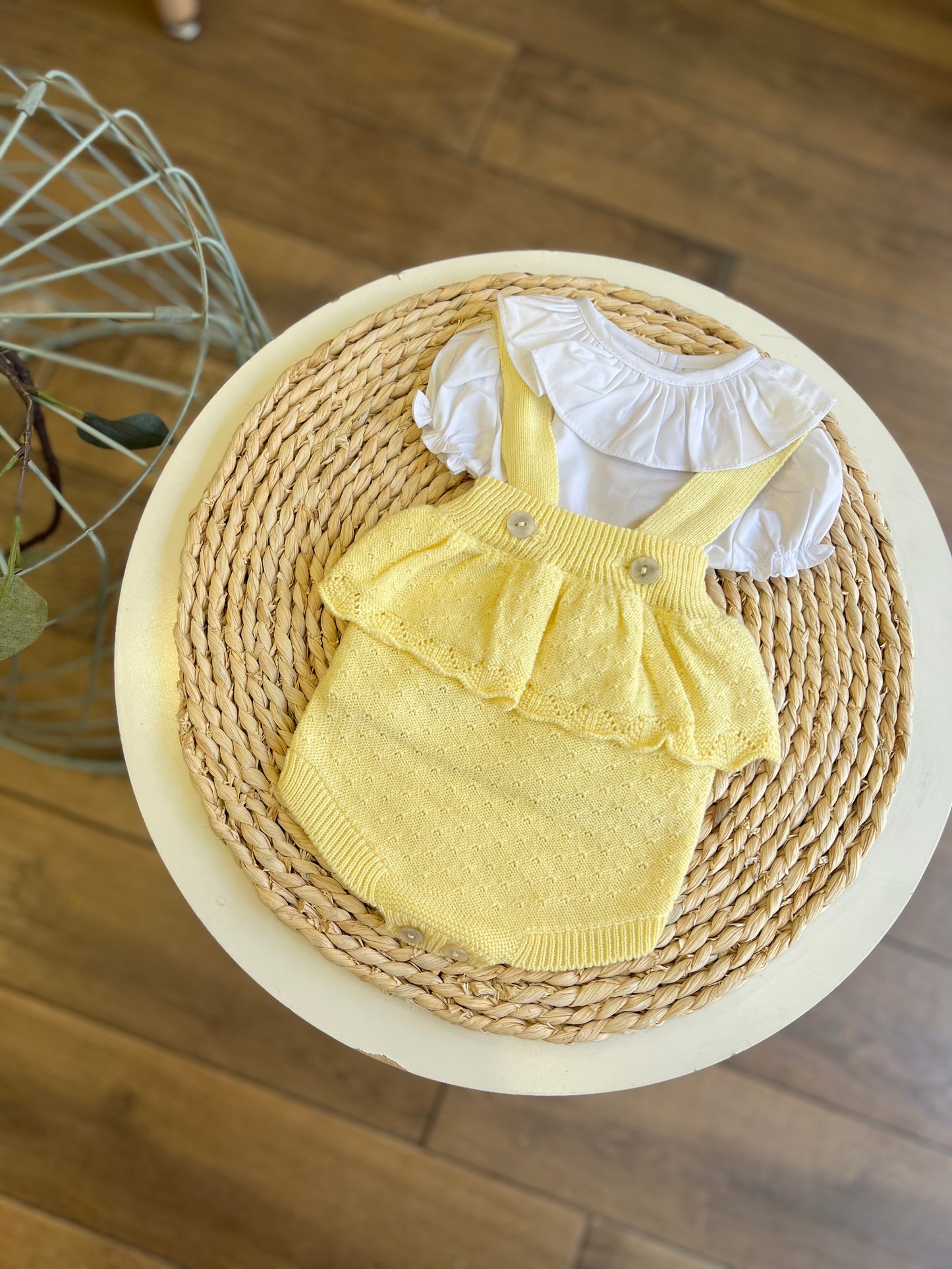 Set con camicina e pagliaccetto