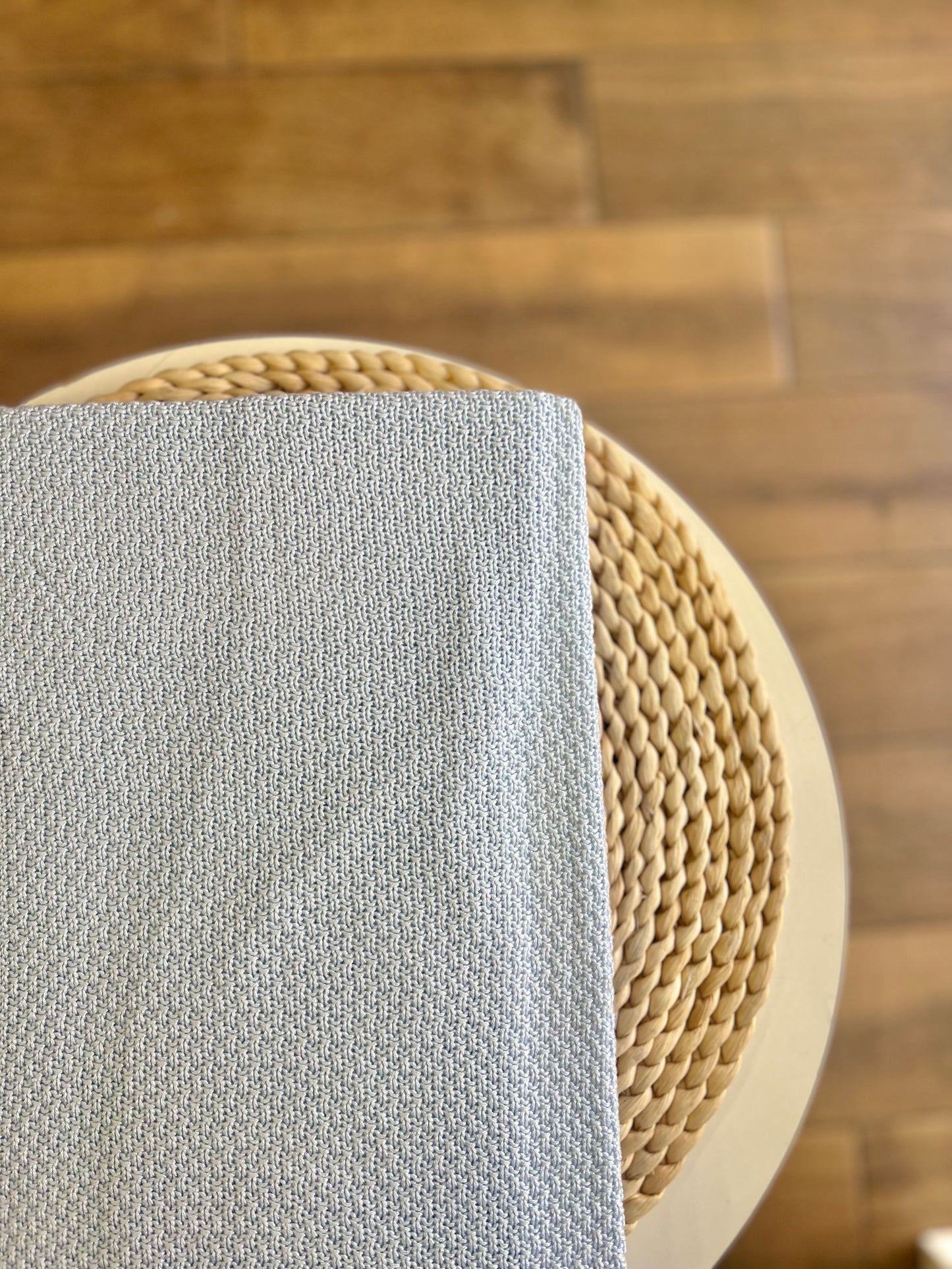 Coperta Celeste in cotone Bamboo