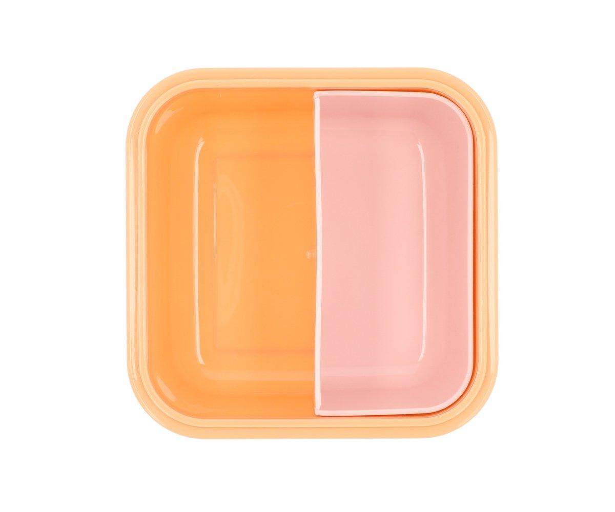 Lunch Box Grande Monneka Big Stripes Pink