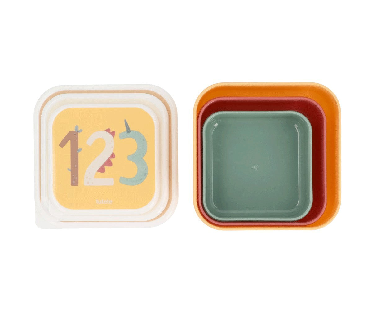 3 Scatoline Snack Tutete Funny Letters