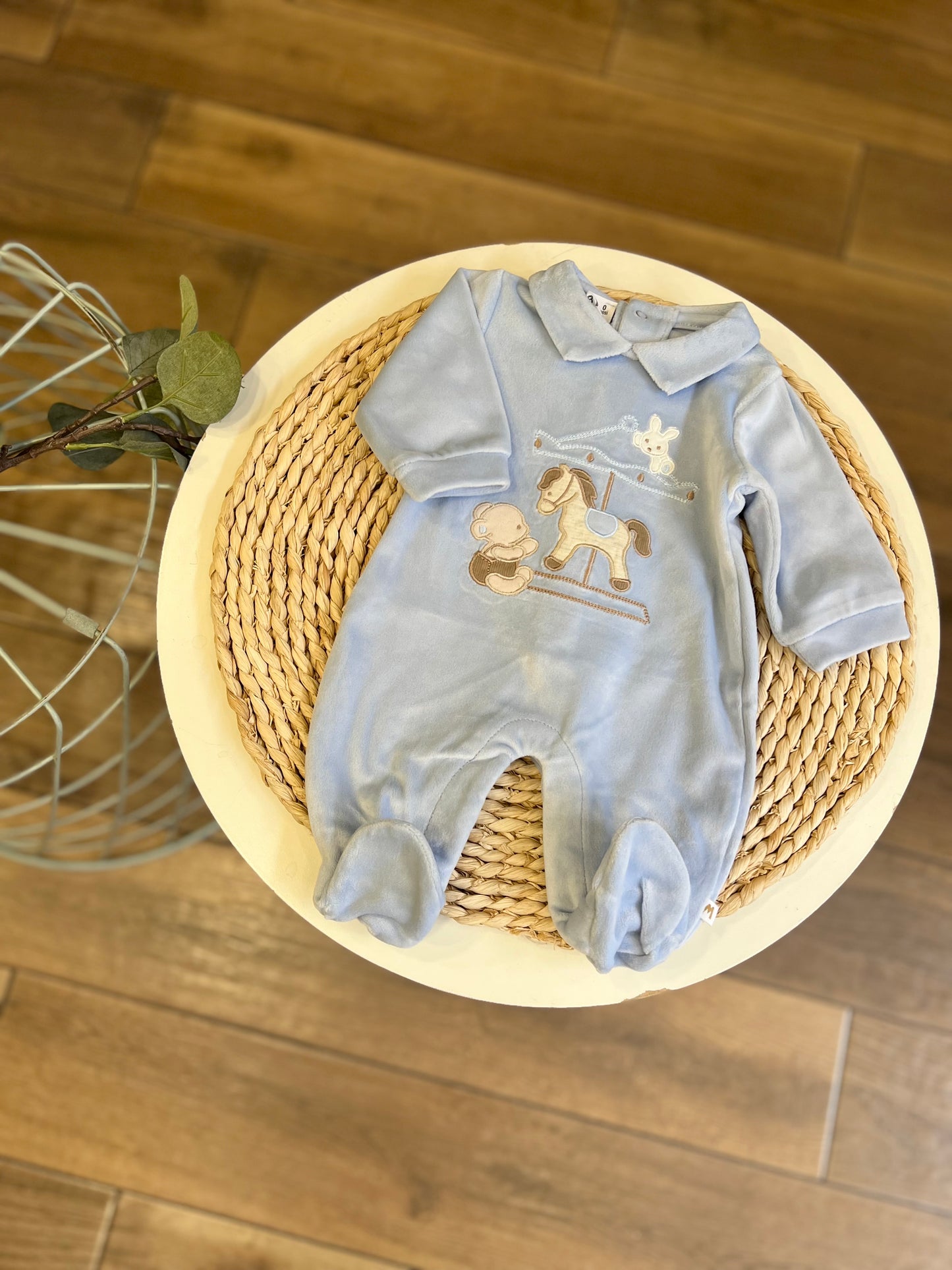 Tutina in ciniglia Soft Cavalluccio