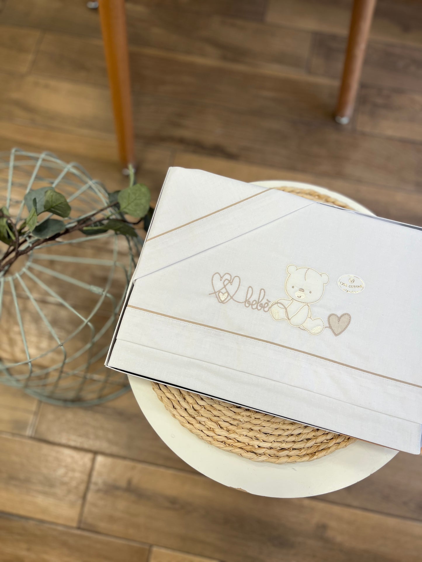Set carrozzina Orsetto Baby Beige
