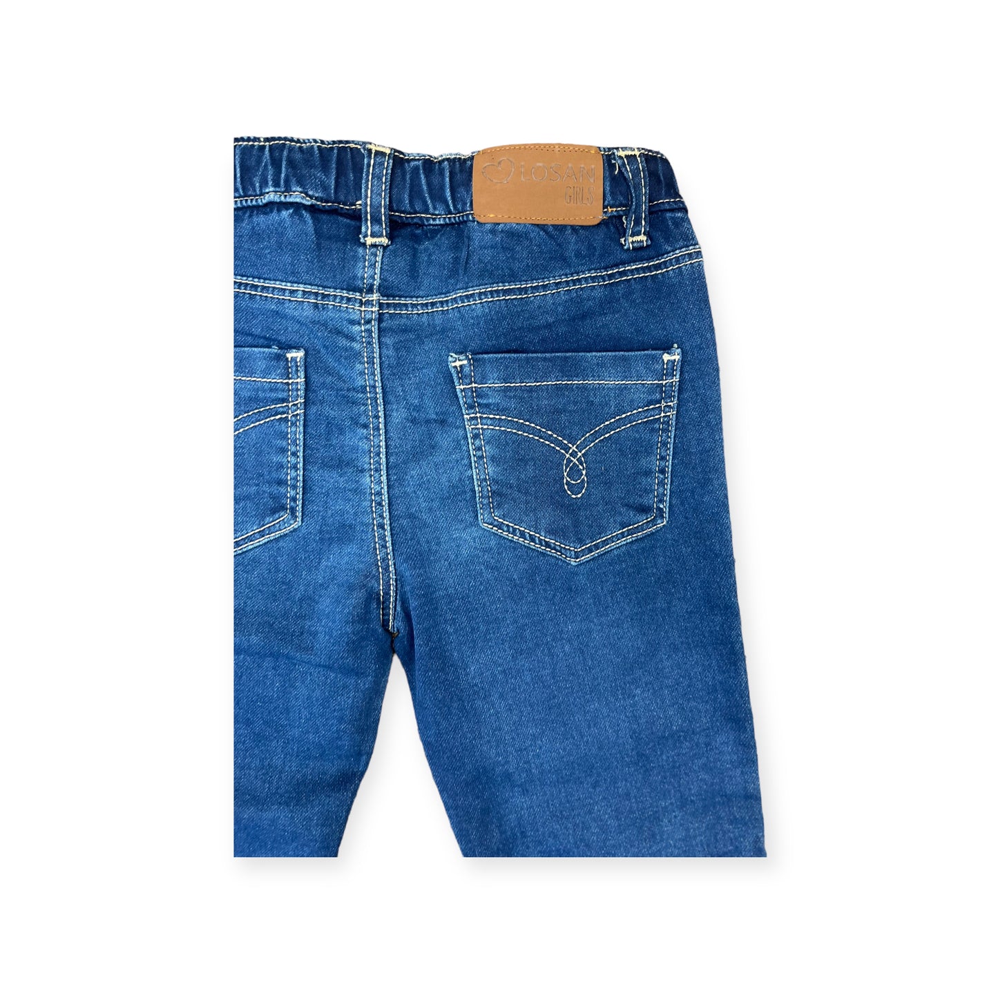 Jeans dettaglio fiorellini