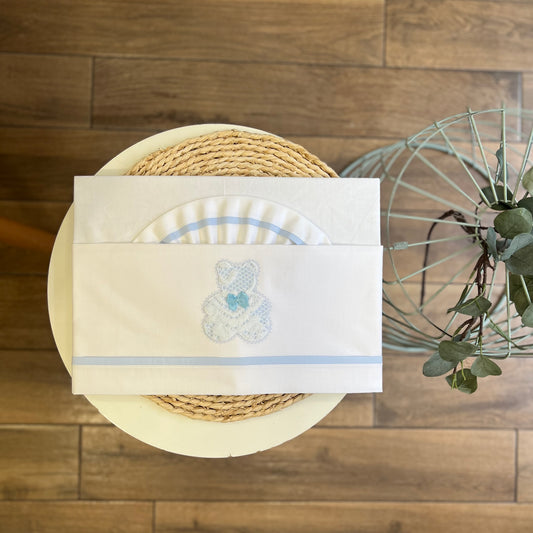 Set carrozzina Orsetto pizzo