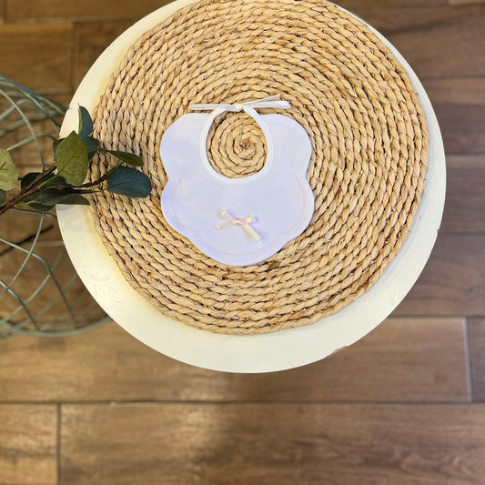 Bavetta Pappa e Latte Fiocchetto Rosa