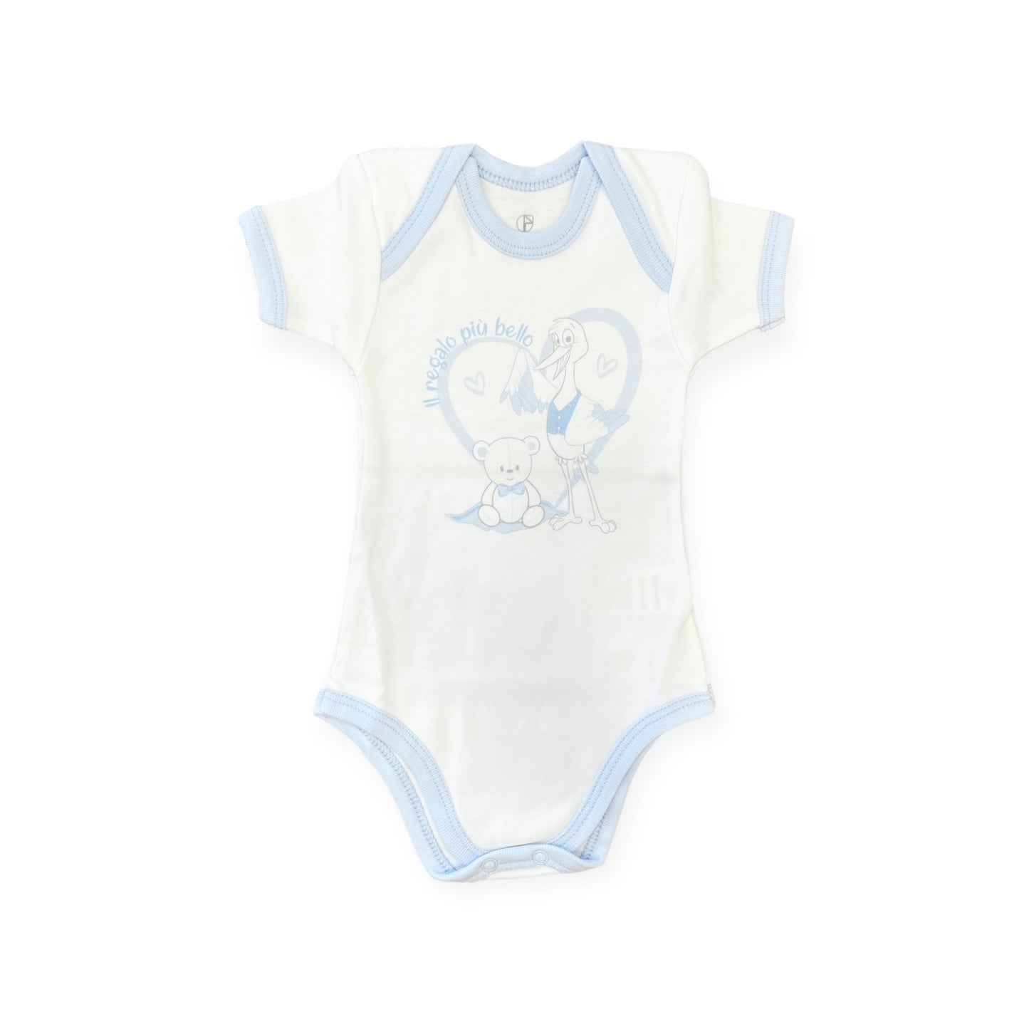 Set 2 Body caldo cotone mezza manica