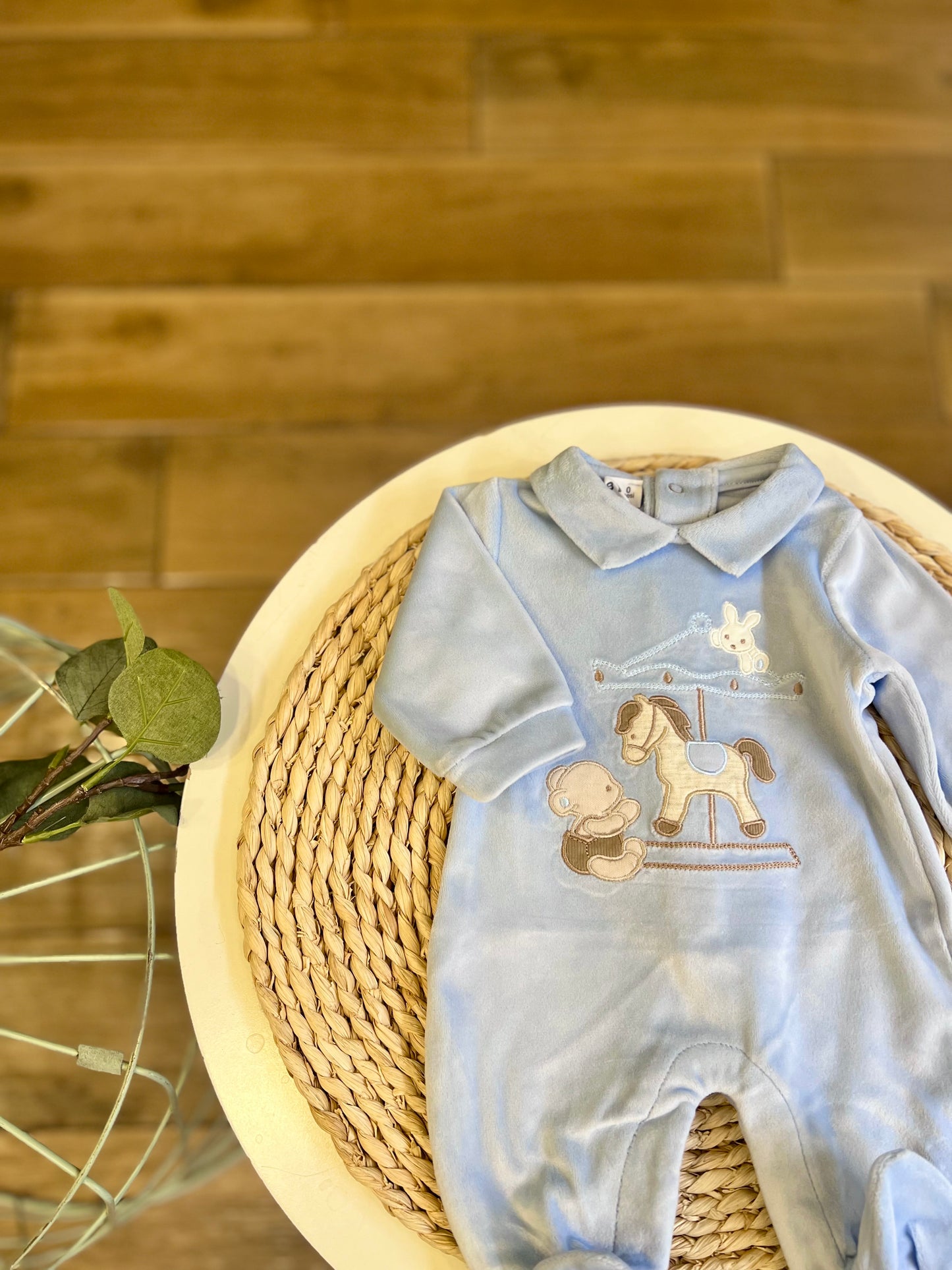 Tutina in ciniglia Soft Cavalluccio
