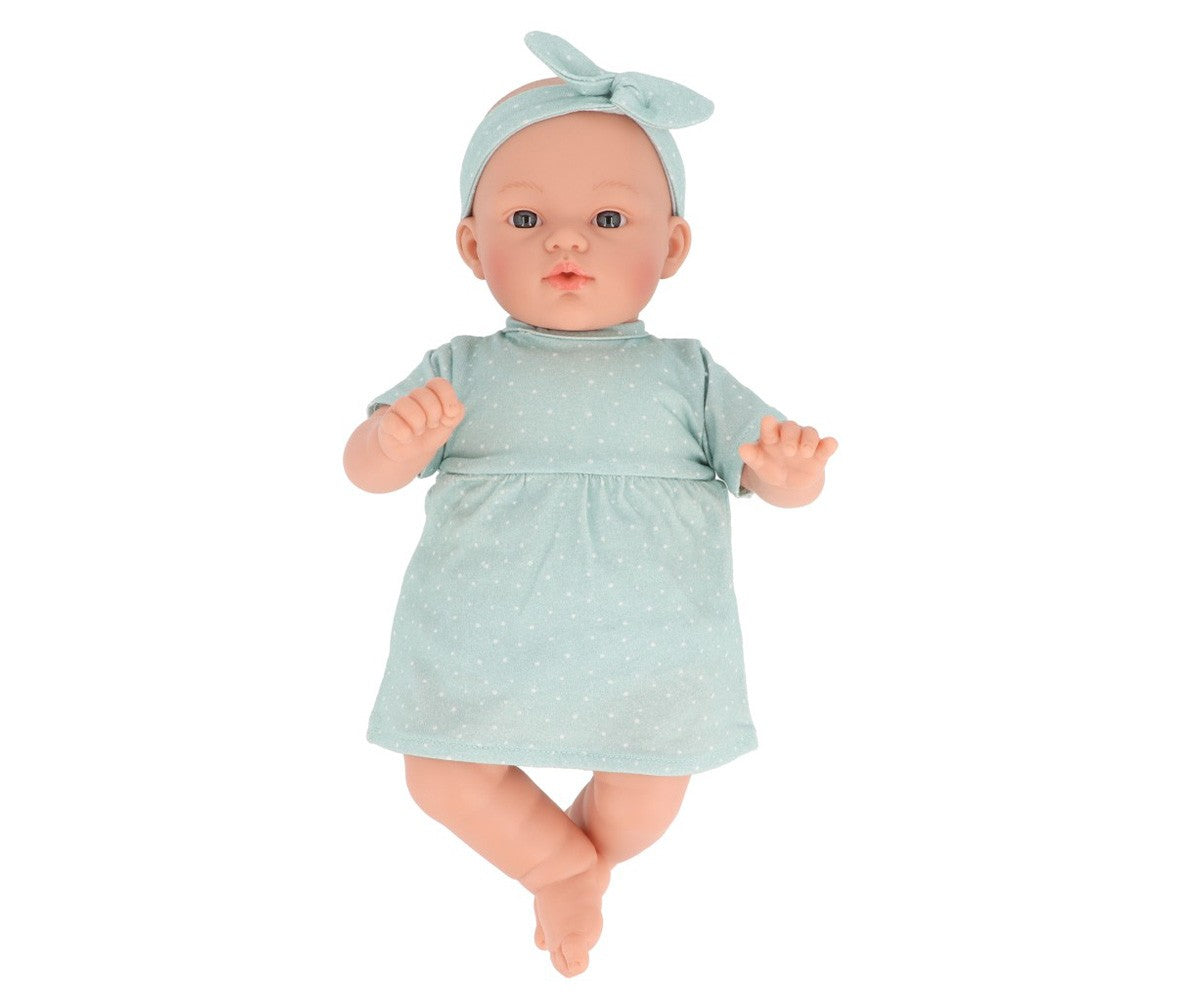 Bambola Helena con Vestitino Dots Sage