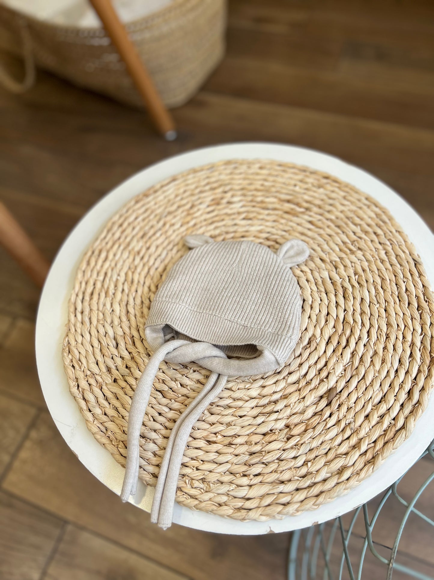 Cappellino in maglia