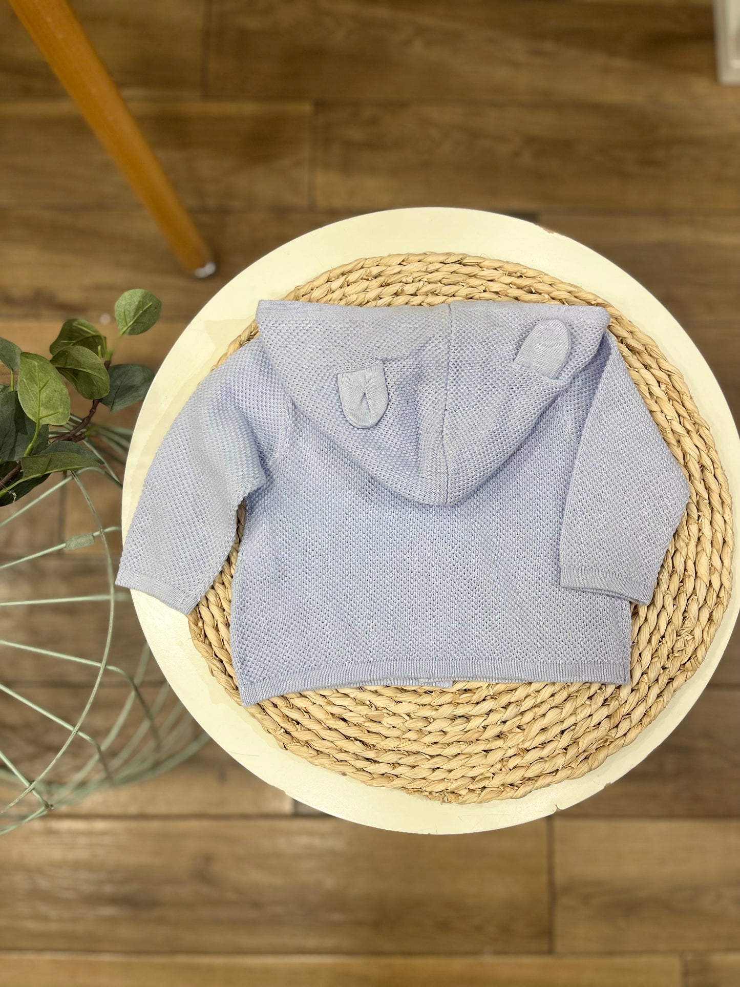 Cardigan con cappuccio