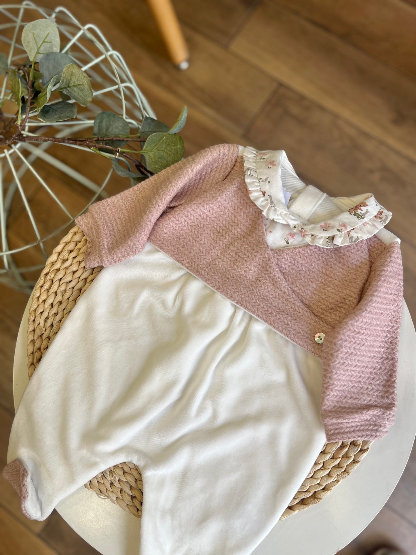 Tutina in ciniglia Delicate