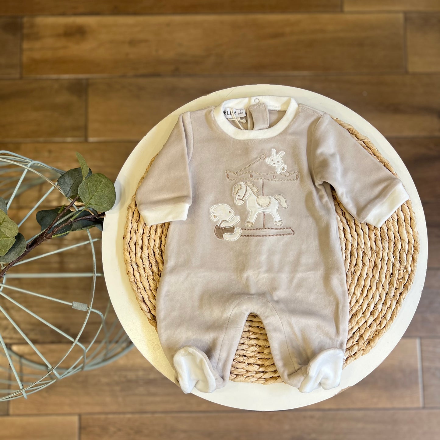 Tutina in ciniglia Soft Cavalluccio