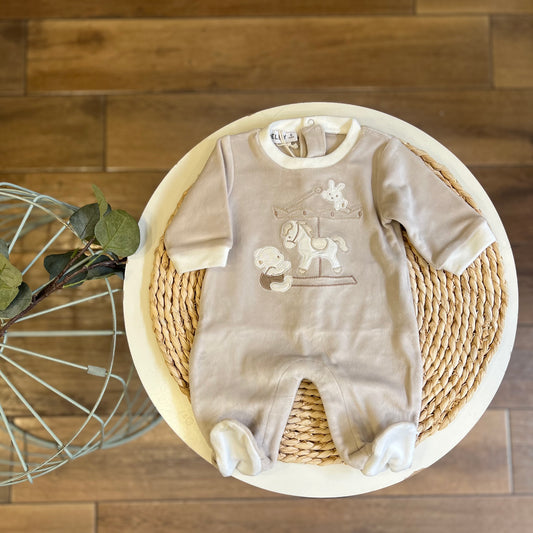 Tutina in ciniglia Soft Cavalluccio