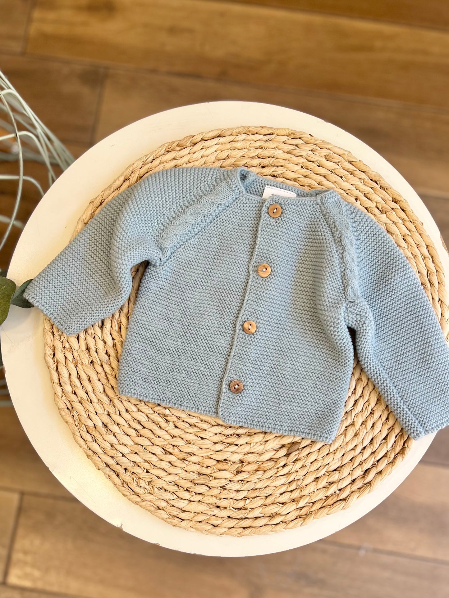 Cardigan celeste