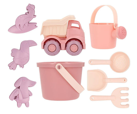 Set Spiaggia Monneka Old Rose + Camioncino