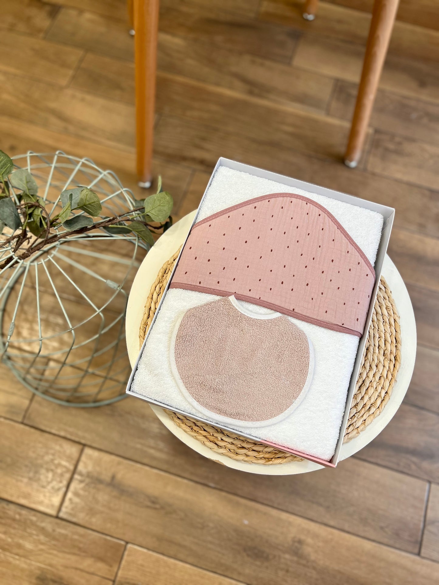 Accappatoio triangolo con bavetta Maquillage