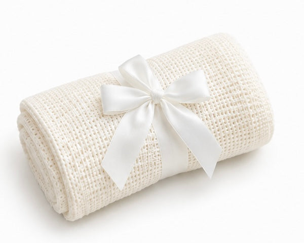 Copertina in cotone Pappa e Latte Panna