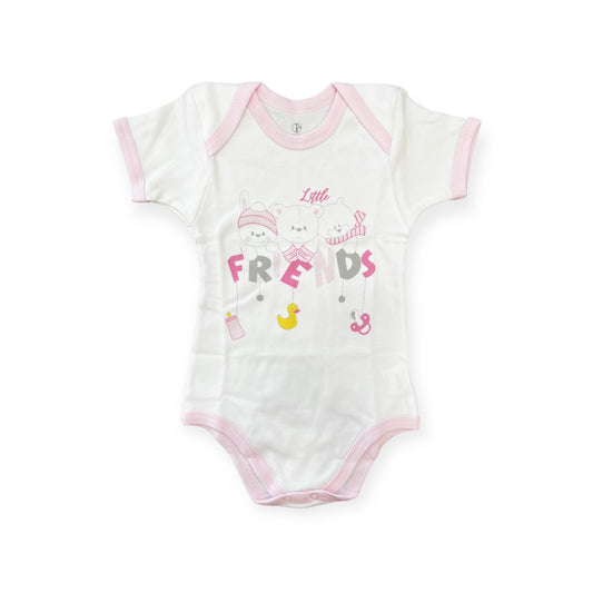 Set 2 body caldo cotone mezza manica