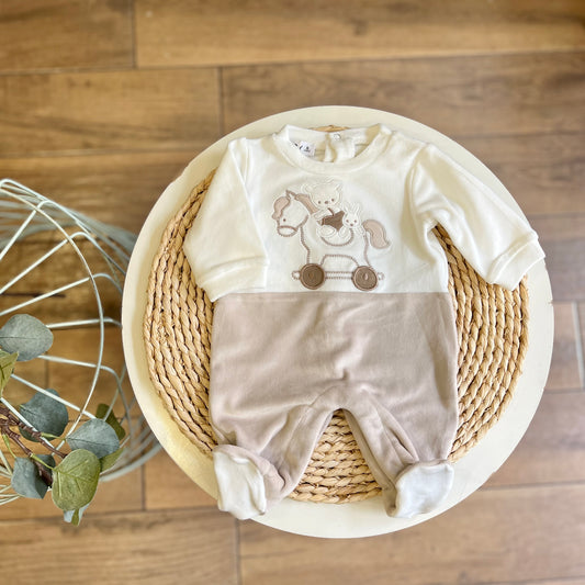 Tutina in ciniglia Cavalluccio