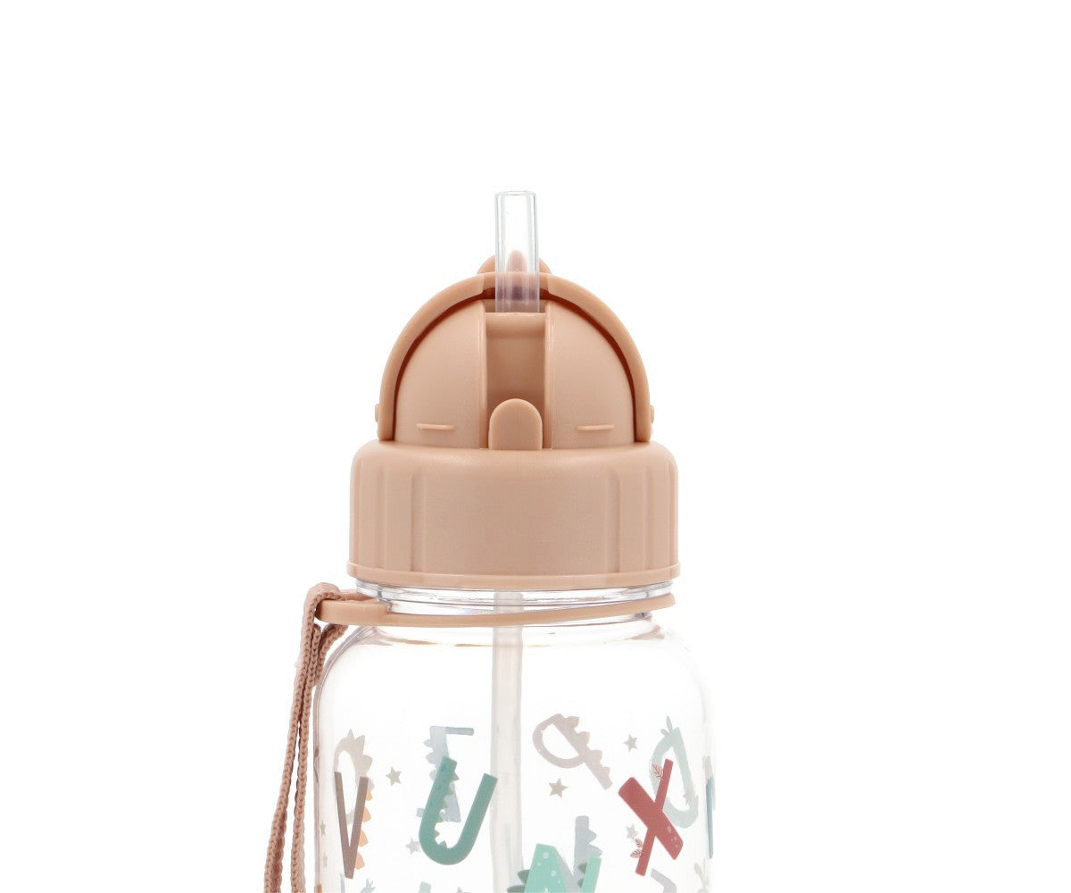 Borraccia Plastica Funny Letters Personalizzabile